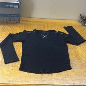 Black Long Sleeve Top